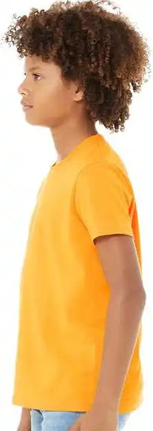 Bella + Canvas 3001y Youth Jersey Tee - Gold