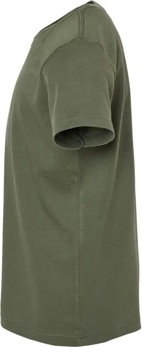 Bella + Canvas 3001y Youth Jersey Tee - Military Green