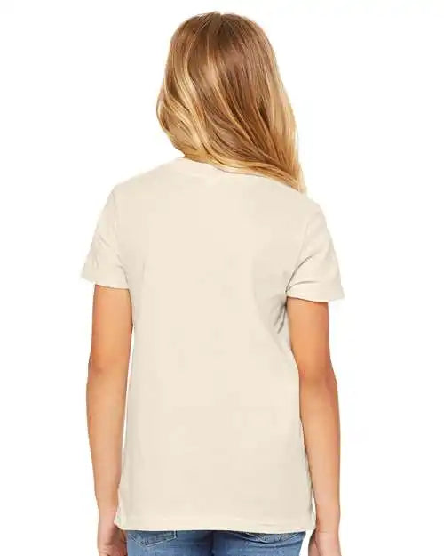 Bella + Canvas 3001y Youth Jersey Tee - Natural