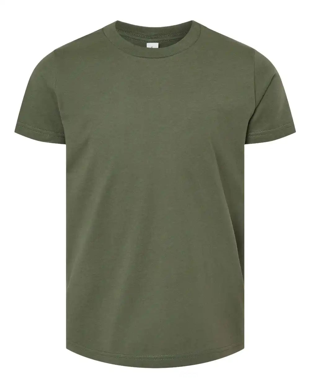Bella + Canvas 3001y Youth Jersey Tee - Olive - m