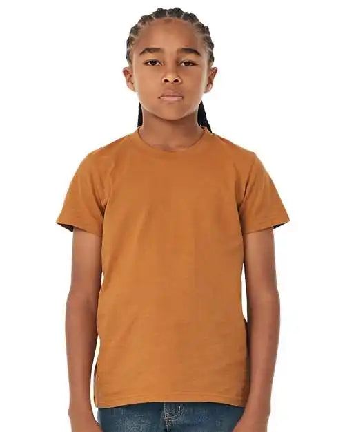 Bella + Canvas 3001y Youth Jersey Tee - Toast