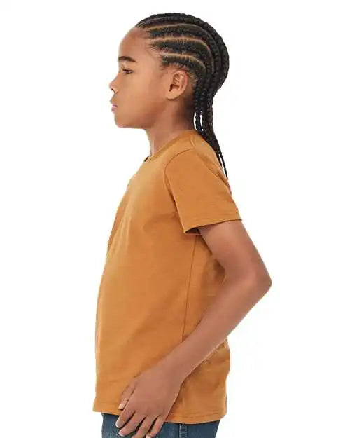 Bella + Canvas 3001y Youth Jersey Tee - Toast