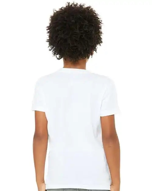 Bella + Canvas 3001y Youth Jersey Tee - White