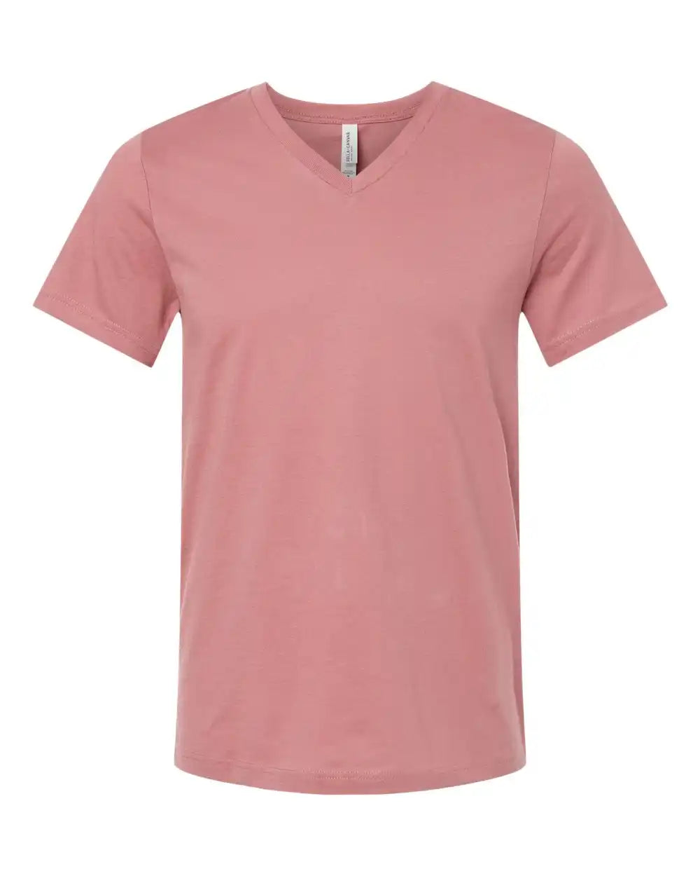 Bella + Canvas 3005 Jersey V-neck Tee - Mauve - Xs