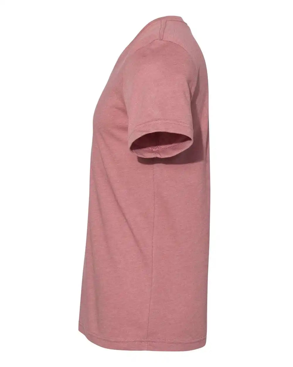 Bella + Canvas 3005cvc Heather Cvc V-neck Tee - Mauve