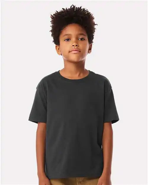 Bella + Canvas 3010y Youth 6oz. Heavyweight Tee - Dark Grey - s