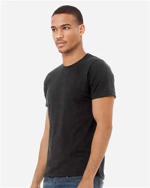Bella + Canvas 3413 Triblend Tee - Charcoal Black