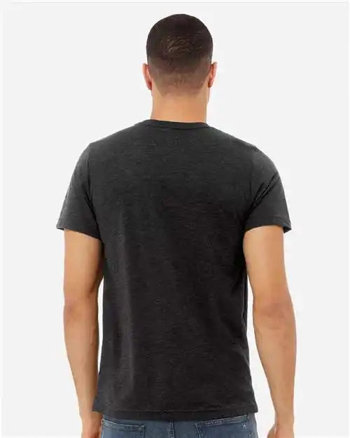 Bella + Canvas 3413 Triblend Tee - Charcoal Black