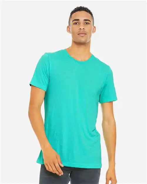 Bella + Canvas 3413 Triblend Tee - Sea Green