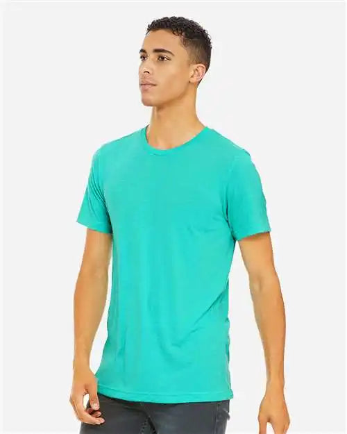 Bella + Canvas 3413 Triblend Tee - Sea Green
