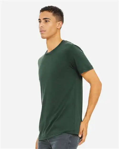 Bella + Canvas 3413 Triblend Tee - Solid Forest