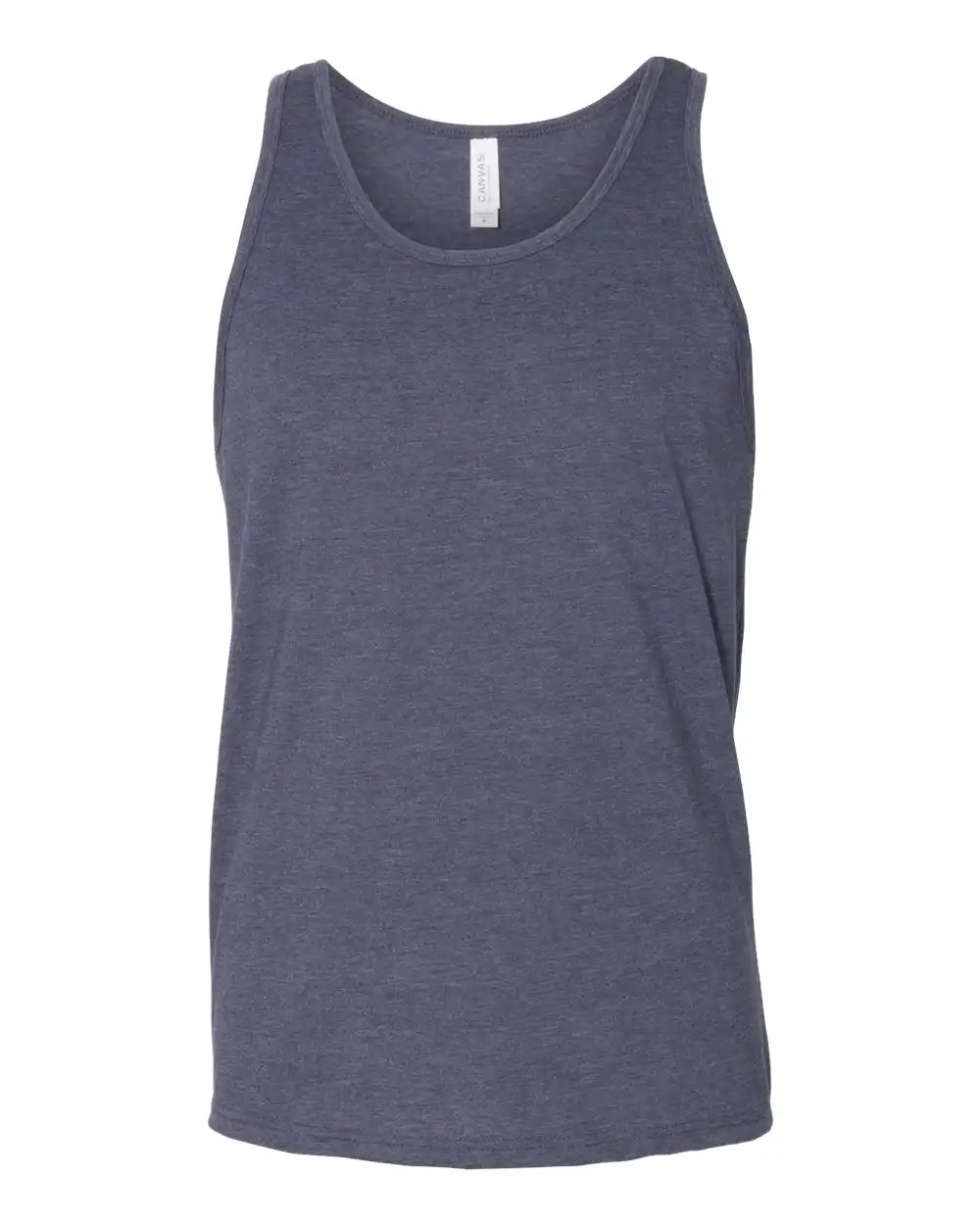 Bella + Canvas 3480cvc Heather Cvc Tank - Navy - Xs