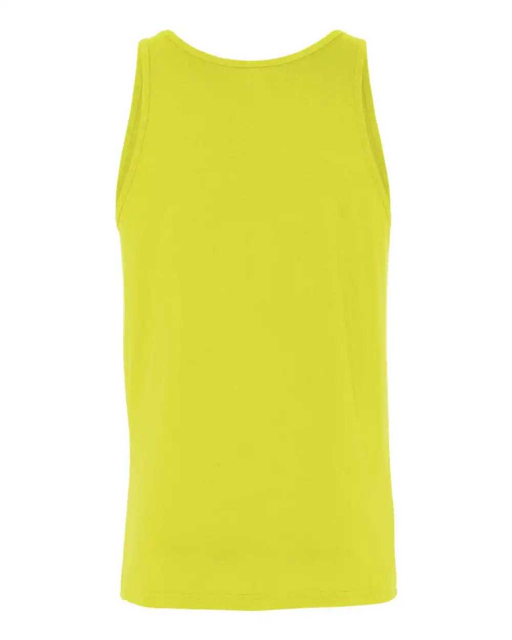 Bella + Canvas 3480cvc Heather Cvc Tank - Neon Yellow
