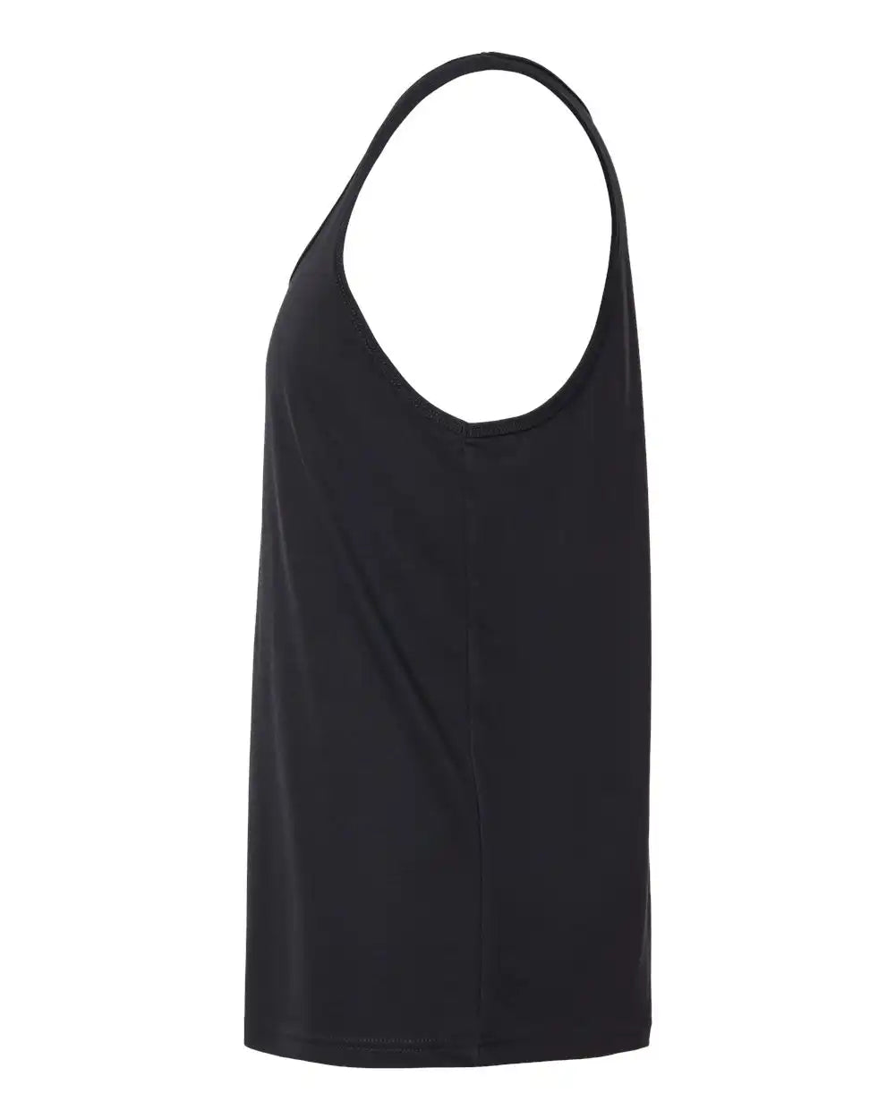 Bella + Canvas 3480cvc Heather Cvc Tank - Solid Black Blend