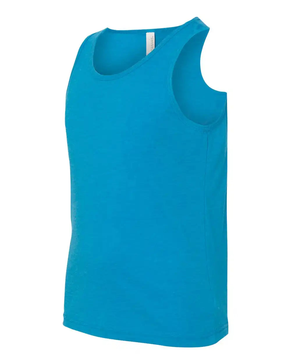 Bella + Canvas 3480y Youth Jersey Tank - Neon Blue - s