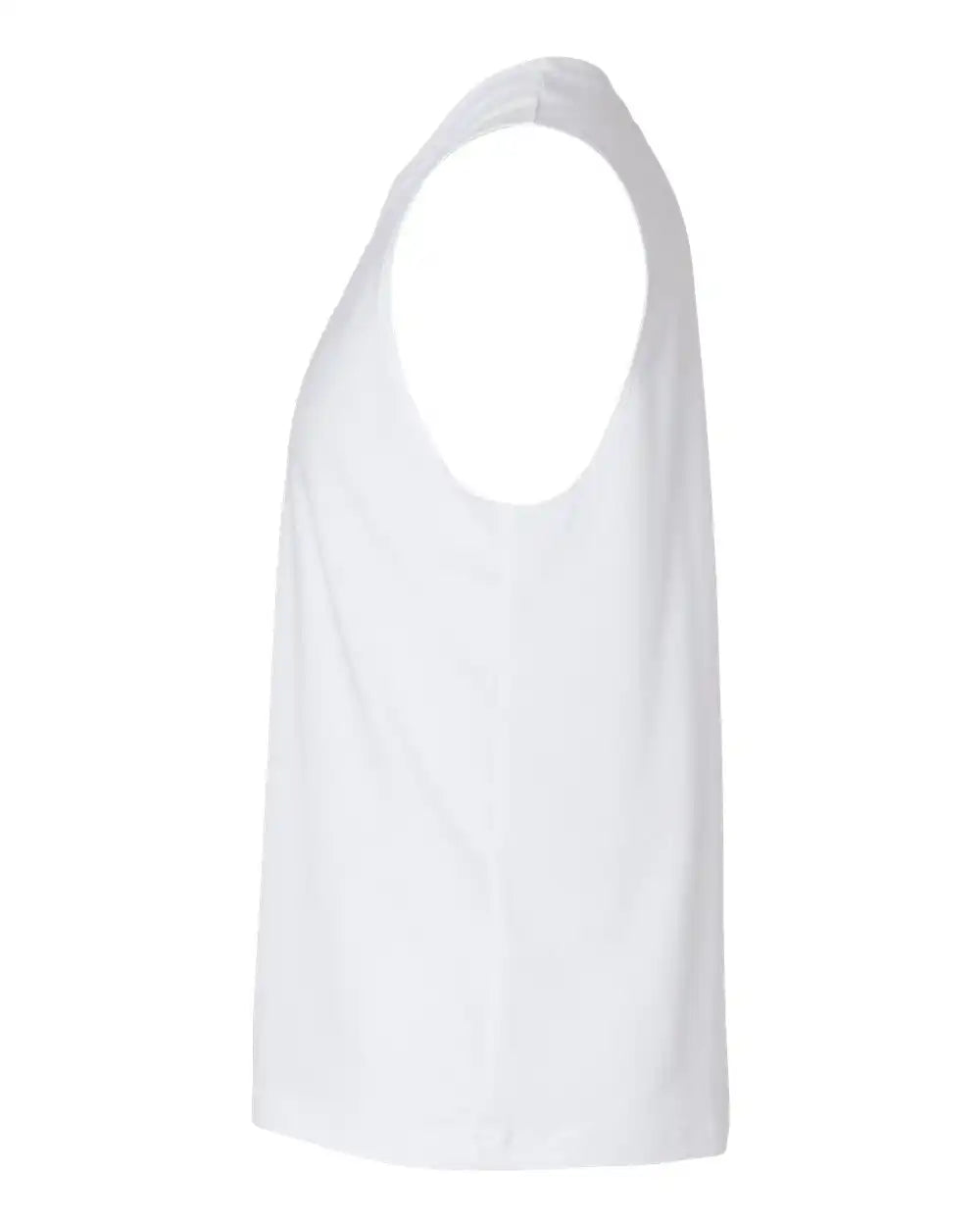 Bella + Canvas 3483 Jersey Muscle Tank - White
