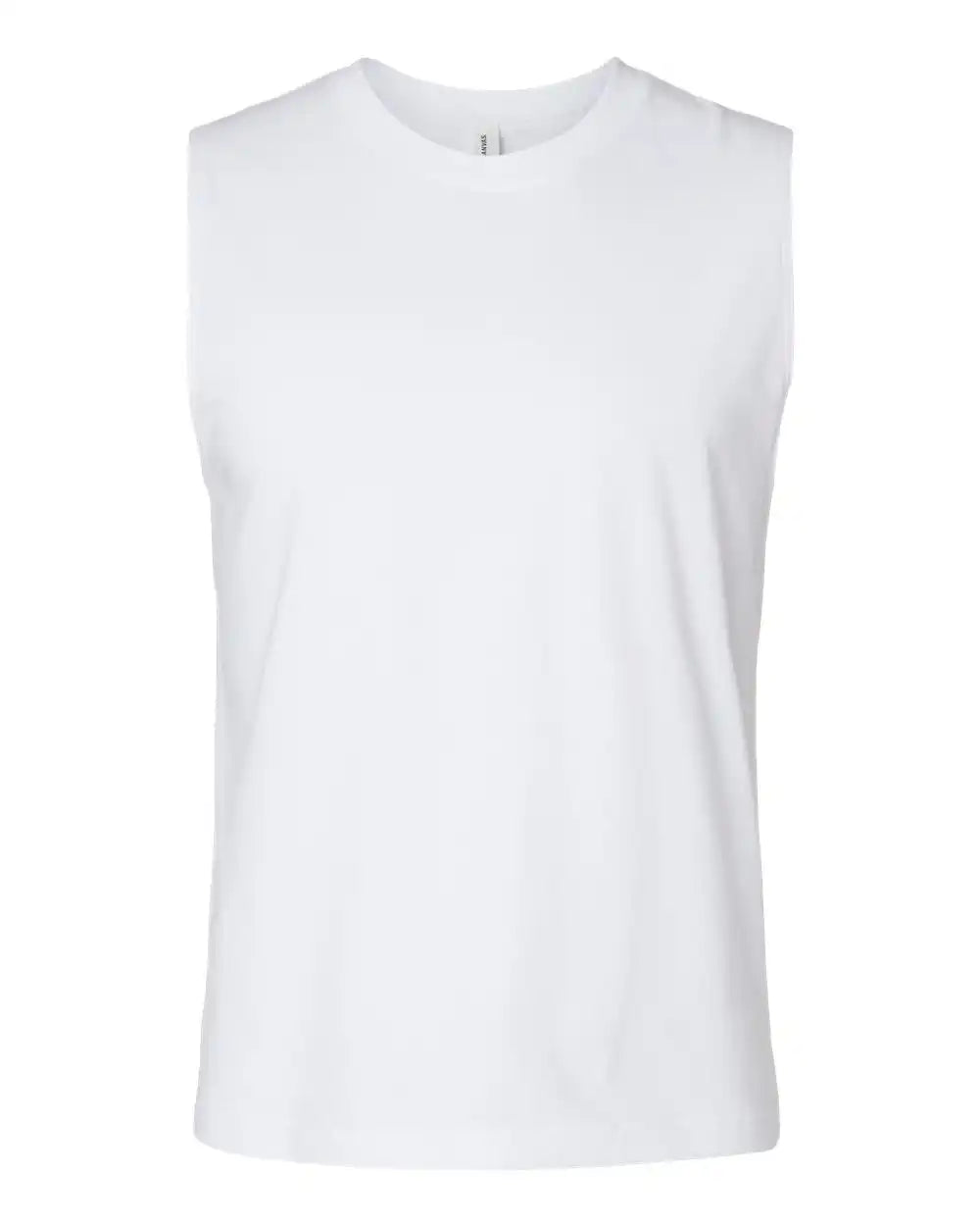 Bella + Canvas 3483 Jersey Muscle Tank - White - Xs