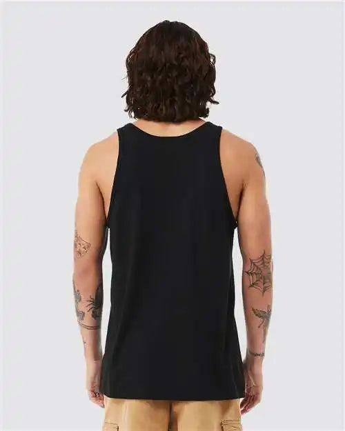 Bella + Canvas 3484 Triblend Tank - Solid Black