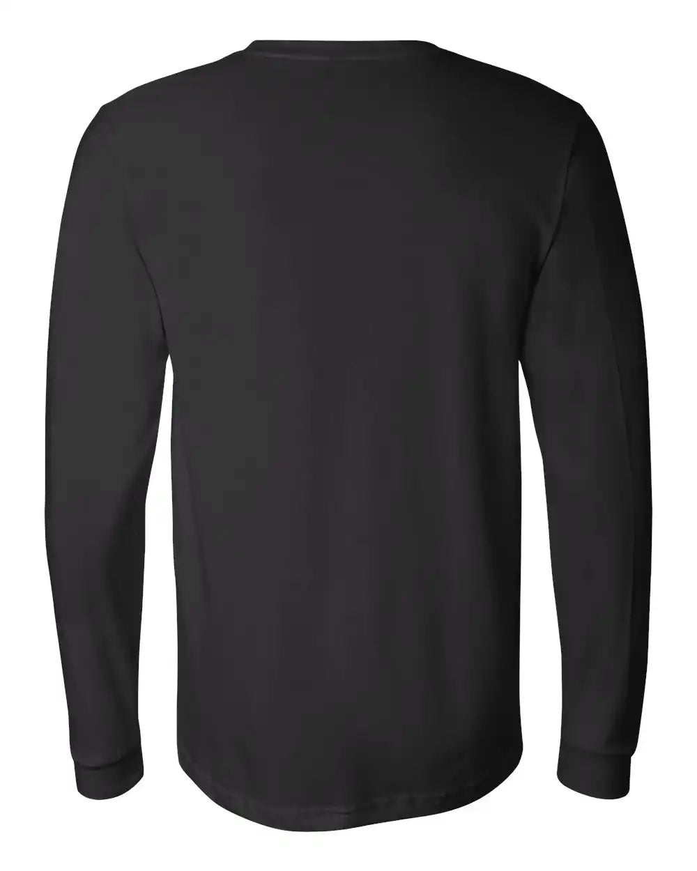 Bella + Canvas 3501 Jersey Long Sleeve Tee - Black