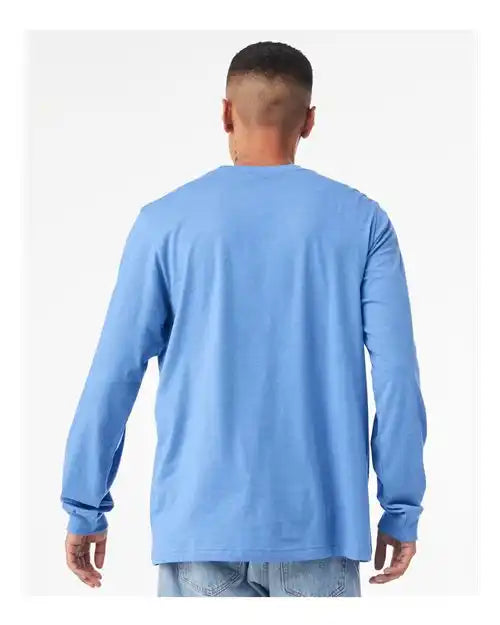 Bella + Canvas 3501 Jersey Long Sleeve Tee - Carolina Blue