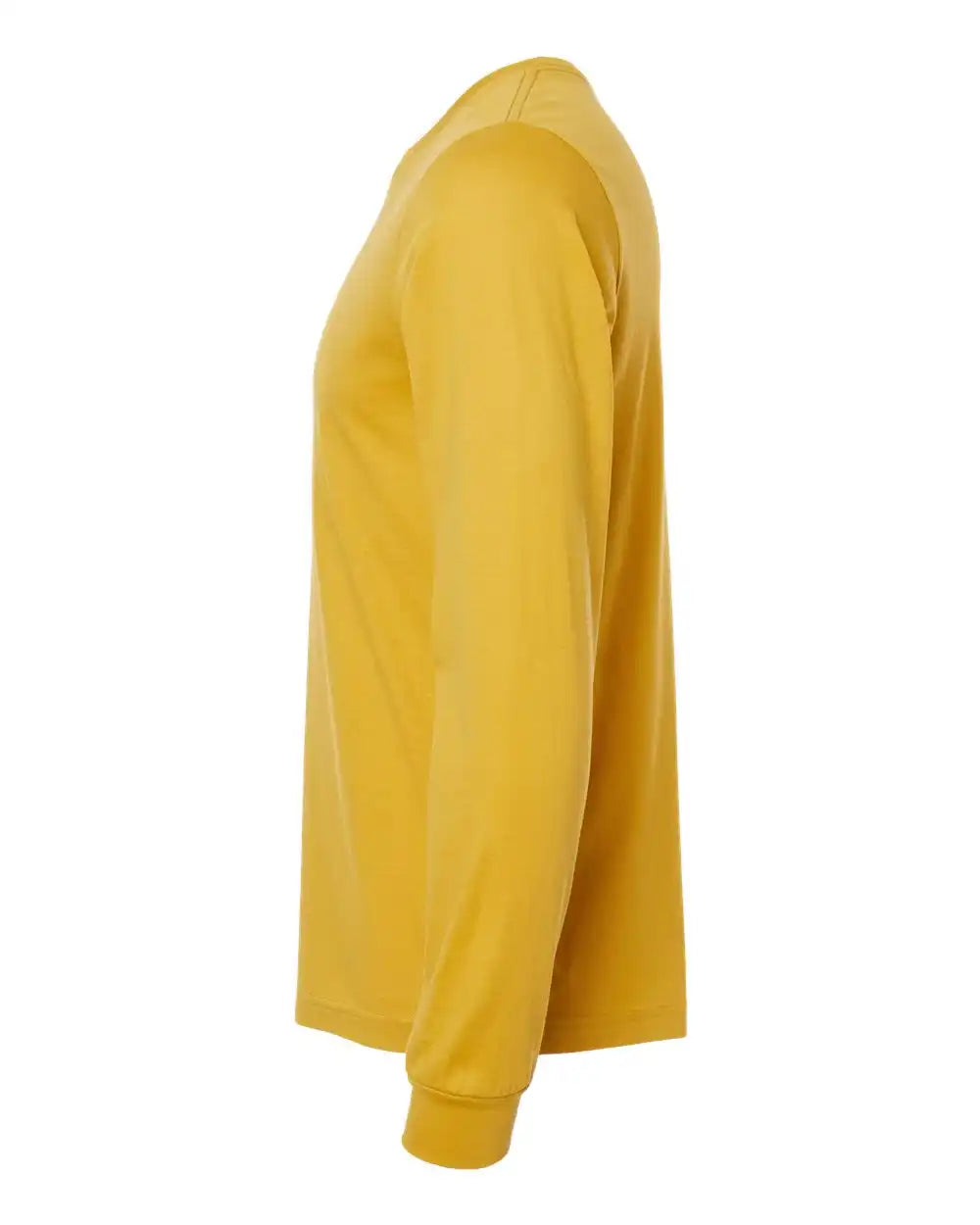 Bella + Canvas 3501 Jersey Long Sleeve Tee - Mustard