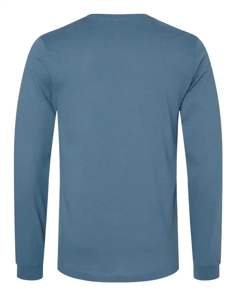 Bella + Canvas 3501 Jersey Long Sleeve Tee - Steel Blue