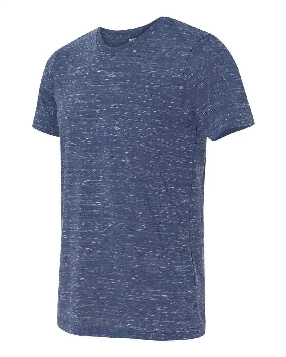 Bella + Canvas 3650 Texture Tee - Navy Marble - s