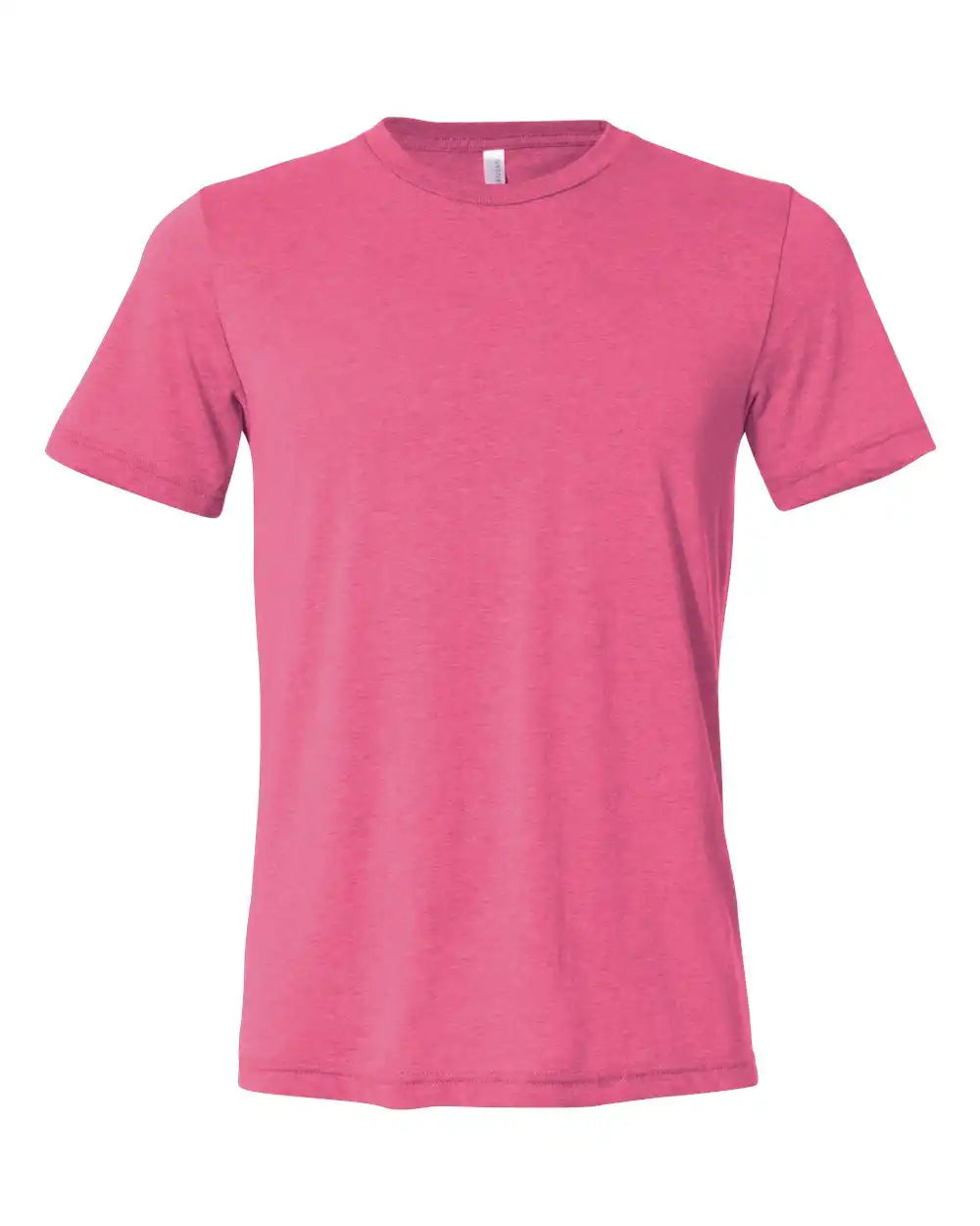 Bella + Canvas 3650 Texture Tee - Neon Pink