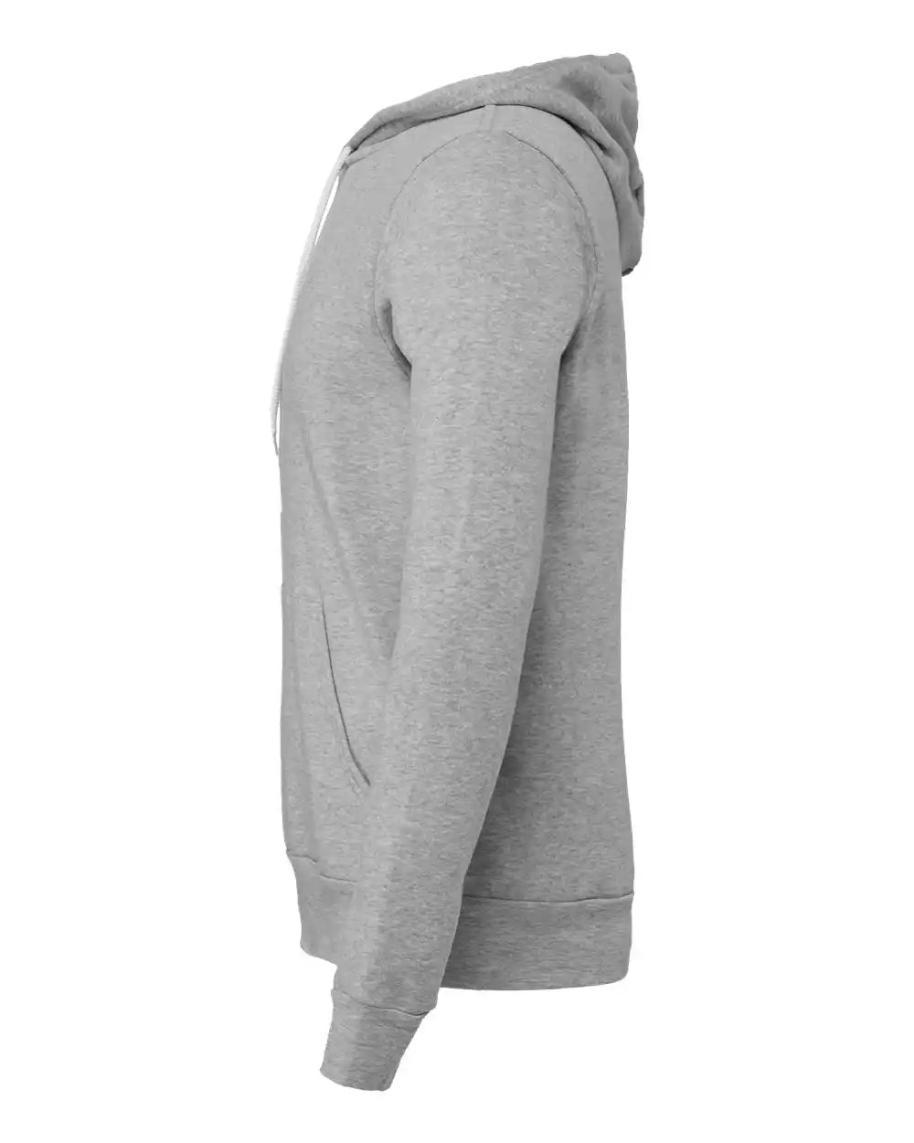 Bella + Canvas 3719c Sponge Fleece Hoodie - 3719 - Athletic Heather