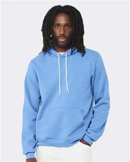 Bella + Canvas 3719c Sponge Fleece Hoodie - 3719 - Carolina Blue
