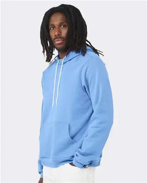 Bella + Canvas 3719c Sponge Fleece Hoodie - 3719 - Carolina Blue