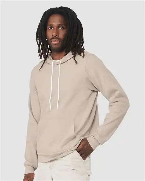 Bella + Canvas 3719c Sponge Fleece Hoodie - 3719 - Heather Dust