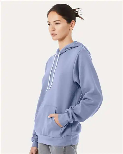 Bella + Canvas 3719c Sponge Fleece Hoodie - 3719 - Lavender Blue
