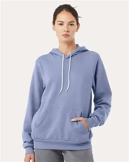 Bella + Canvas 3719c Sponge Fleece Hoodie - 3719 - Lavender Blue