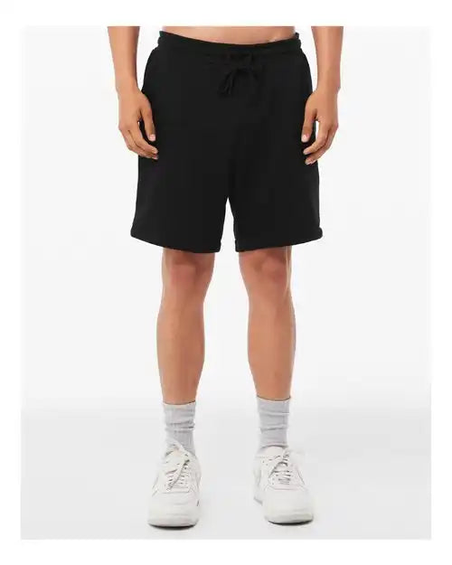 Bella + Canvas 3724 Sponge Fleece Shorts - Black