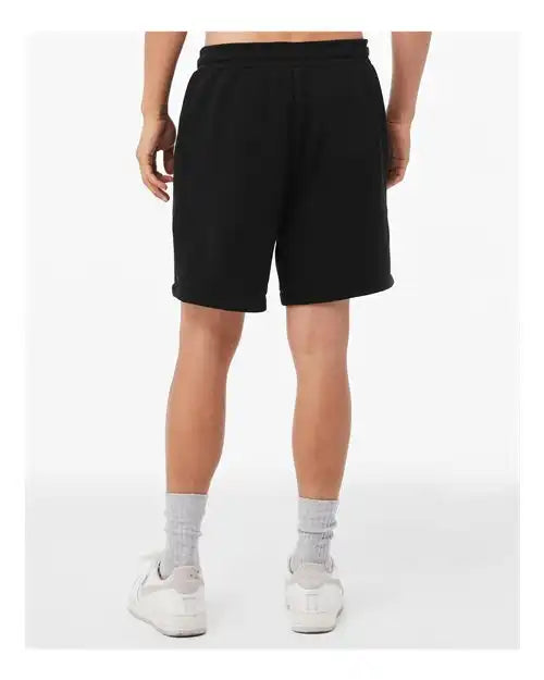 Bella + Canvas 3724 Sponge Fleece Shorts - Black