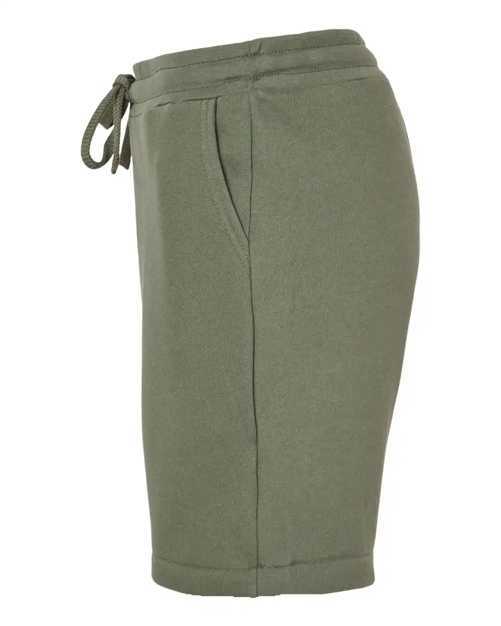 Bella + Canvas 3724 Sponge Fleece Shorts - Military Green