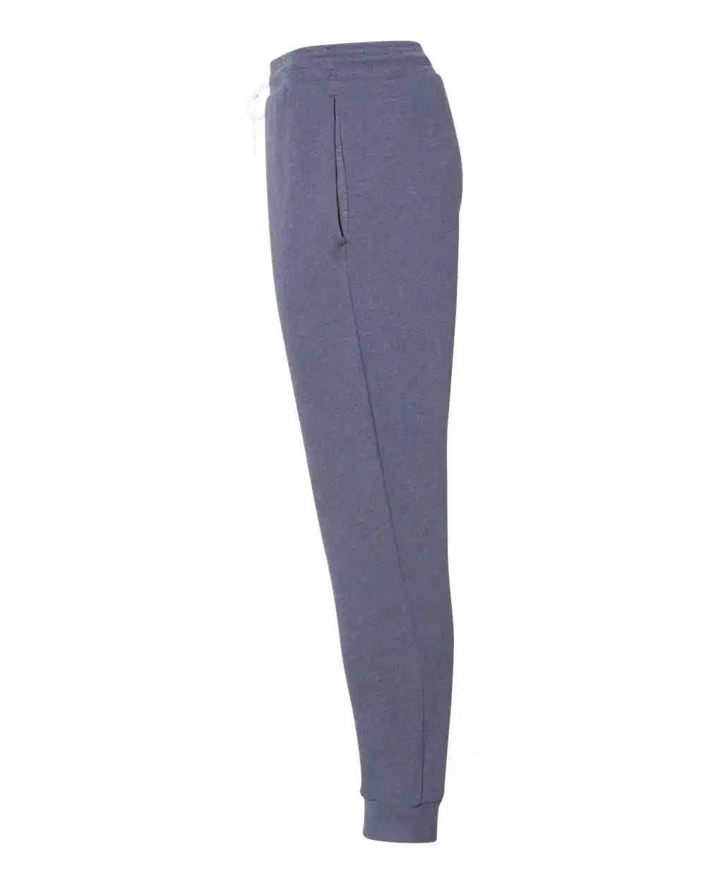 Bella + Canvas 3727 Sponge Fleece Jogger Sweatpants - Heather Navy