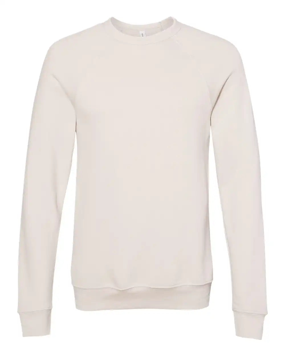 Bella + Canvas 3901 Sponge Fleece Raglan Crewneck Sweatshirt - Heather Dust - Xs