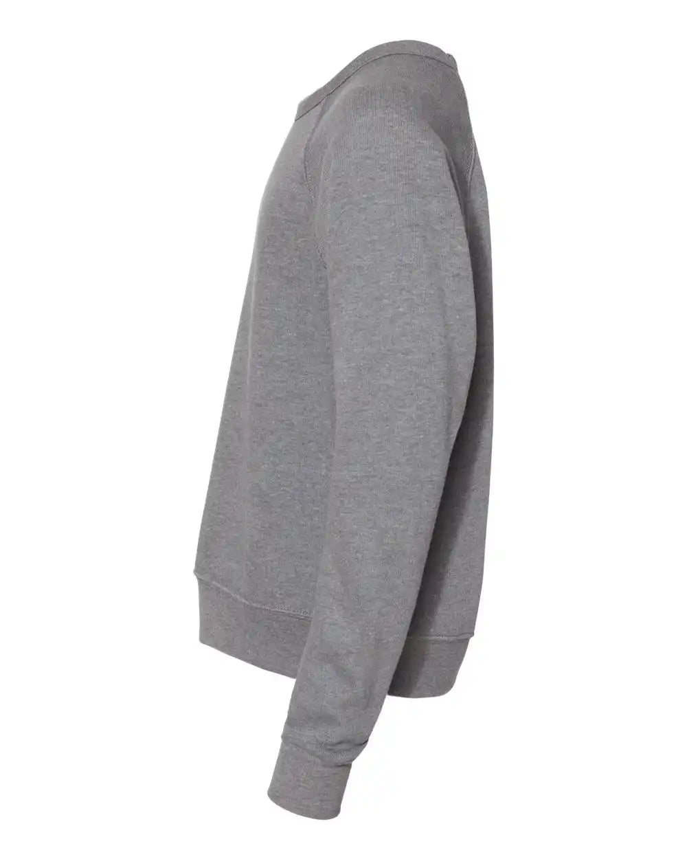 Bella + Canvas 3901y Youth Sponge Fleece Crewneck Sweatshirt - Deep Heather
