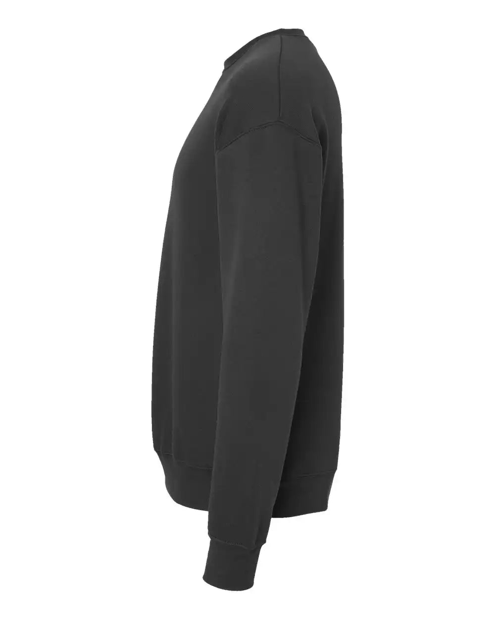 Bella + Canvas 3945 Sponge Fleece Drop Shoulder Crewneck Sweatshirt - Dark Grey