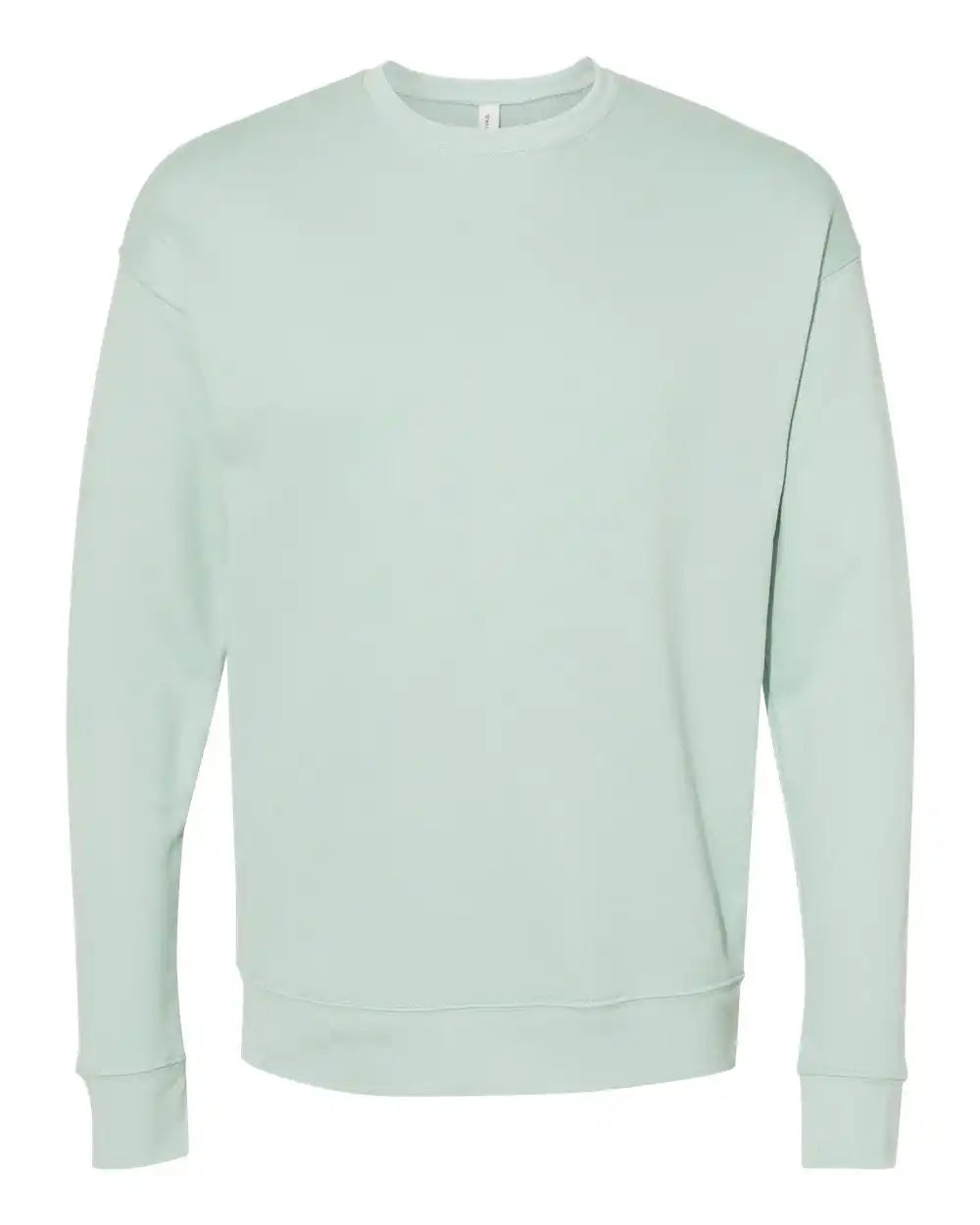 Bella + Canvas 3945 Sponge Fleece Drop Shoulder Crewneck Sweatshirt - Dusty Blue - Xs