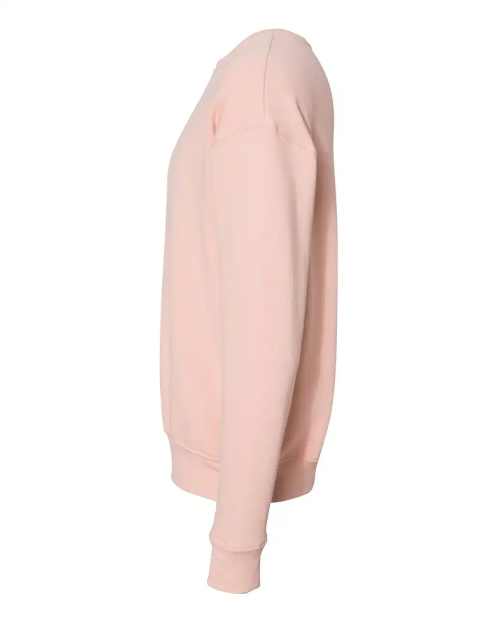 Bella + Canvas 3945 Sponge Fleece Drop Shoulder Crewneck Sweatshirt - Peach
