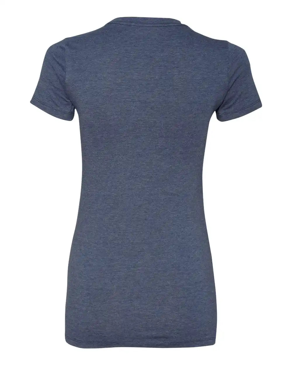 Bella + Canvas 6004 Women’s Slim Fit Tee - Heather Navy