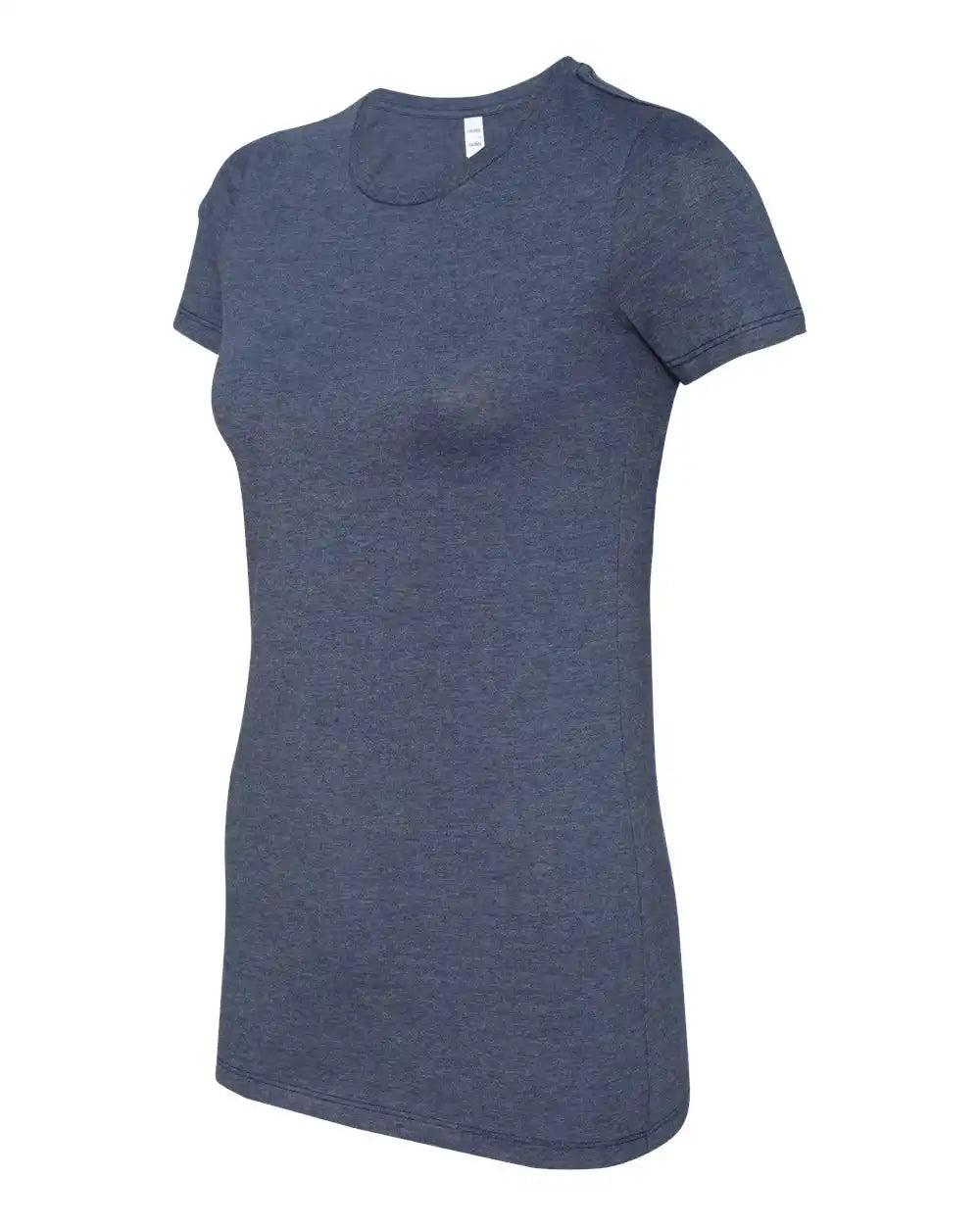 Bella + Canvas 6004 Women’s Slim Fit Tee - Heather Navy - s