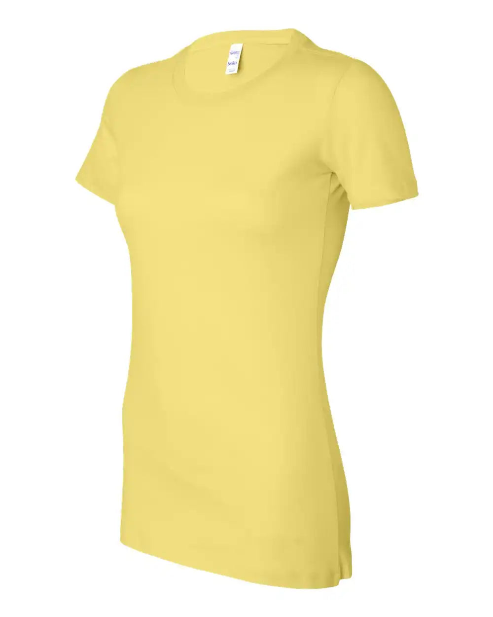 Bella + Canvas 6004 Women’s Slim Fit Tee - Yellow - s
