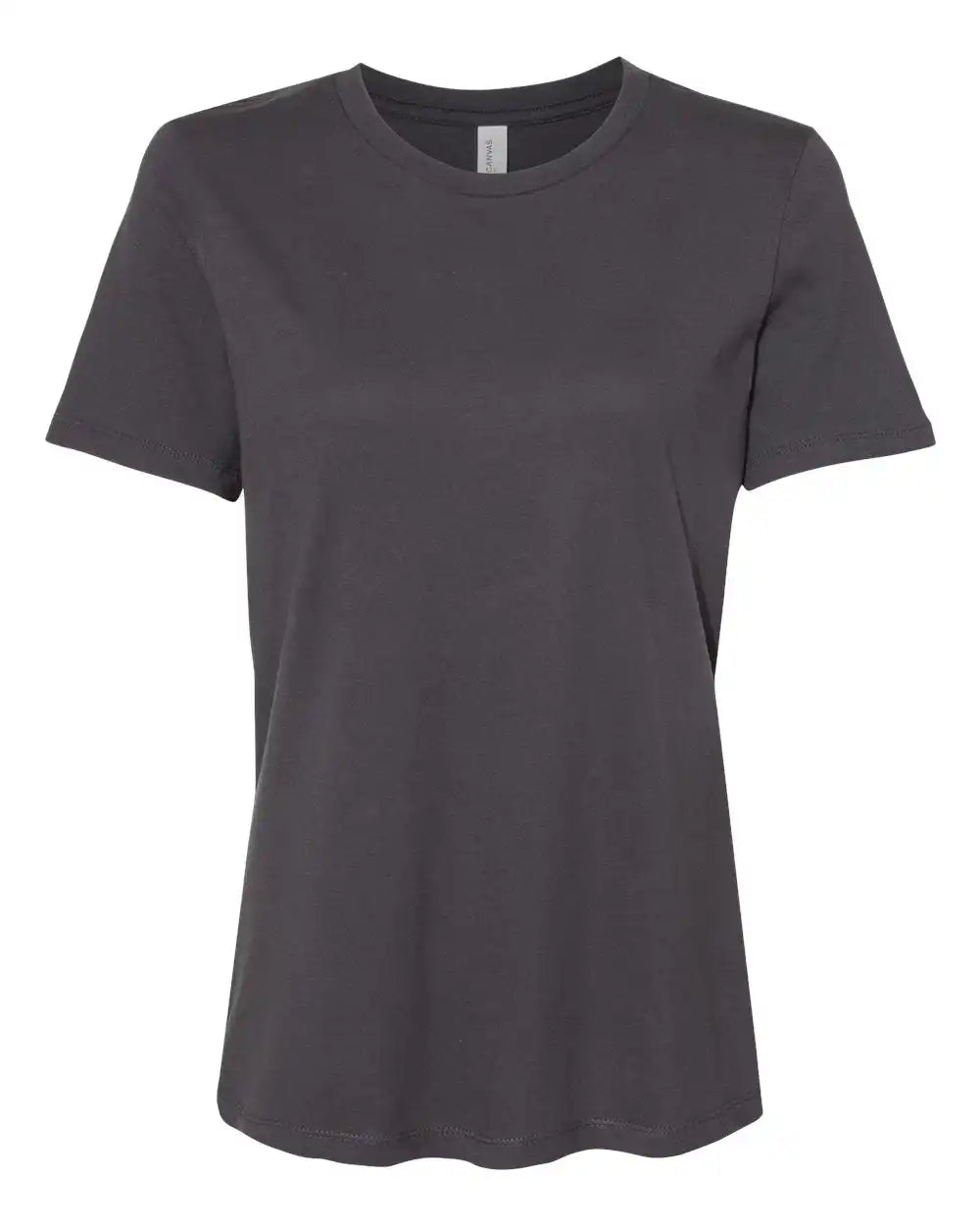 Bella + Canvas 6400 Women’s Relaxed Jersey Tee - Dark Grey - s