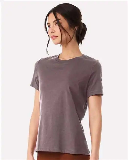 Bella + Canvas 6400 Women’s Relaxed Jersey Tee - Purple Storm