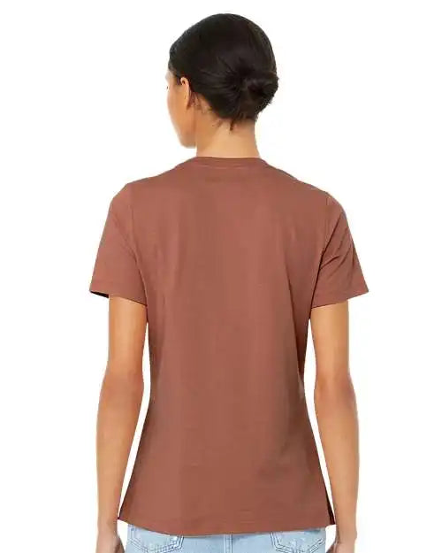 Bella + Canvas 6400 Women’s Relaxed Jersey Tee - Terracotta