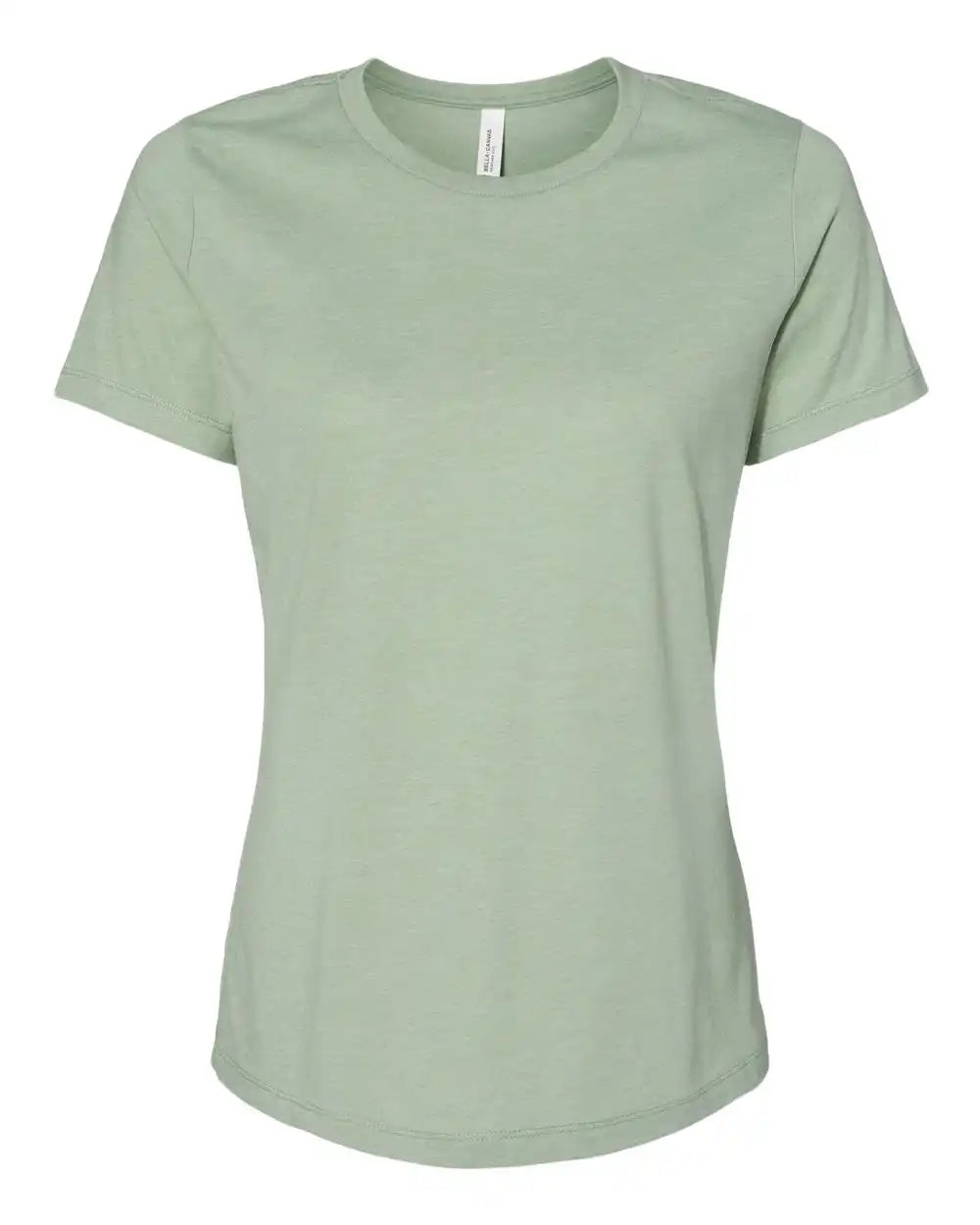 Bella + Canvas 6400cvc Women’s Relaxed Fit Heather Cvc Tee - Sage - s